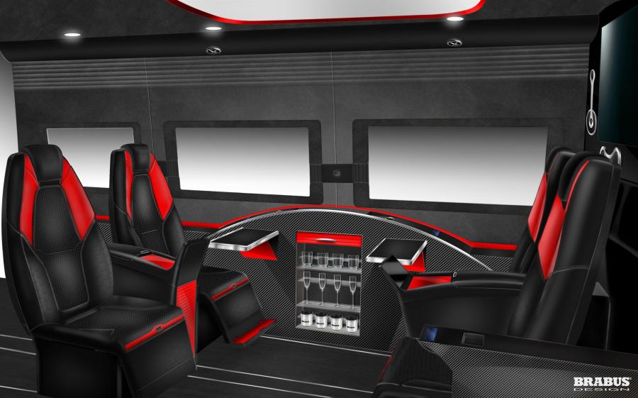 Интерьер Mercedes-Benz Sprinter Business Lounge by Brabus (Br.906) 2014 года  (фото 27 из 33)